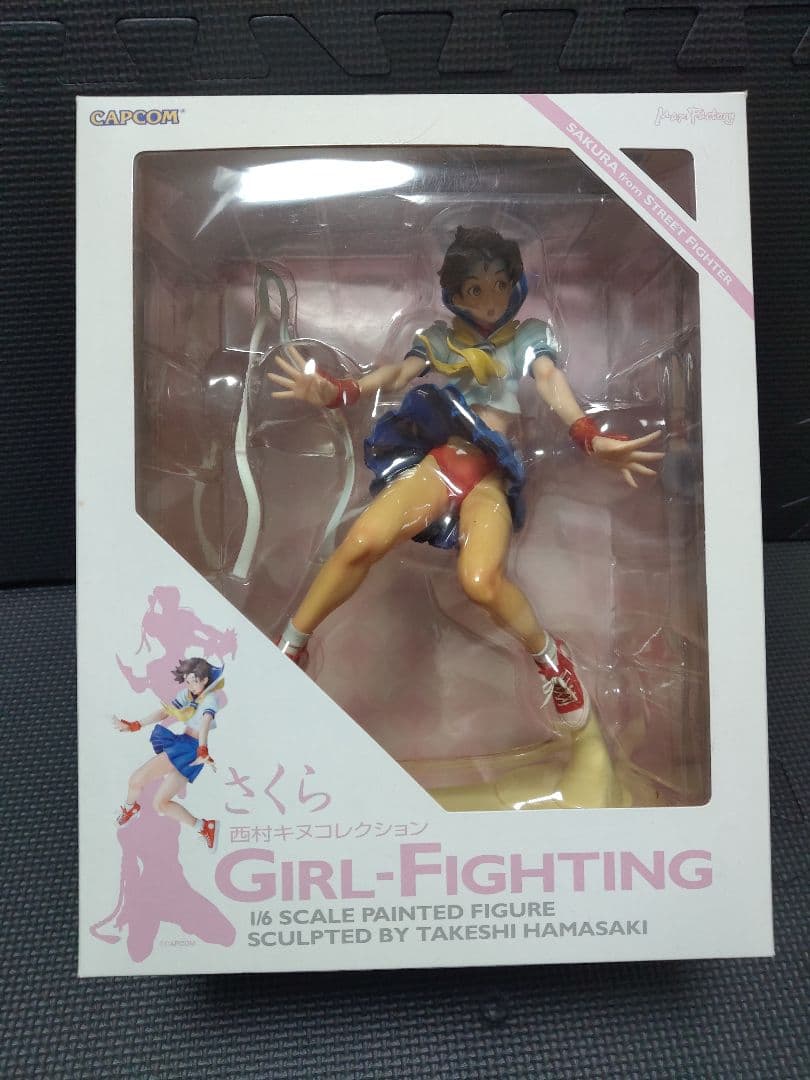 CAPCOM さくら フィギュア　西村キヌコレクション　マックスファクトリー