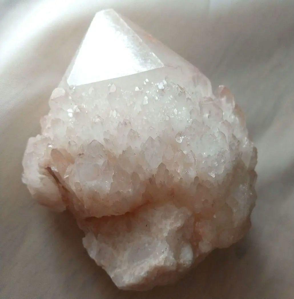 集合的な幸福・繁栄❇️マダガスカル産 ピンクキャンドルクォーツ 大 美クラスター