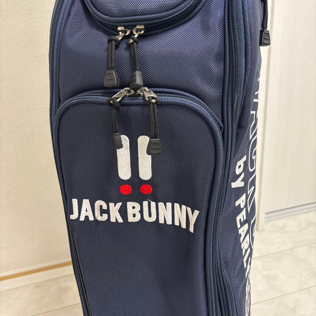 ジャックバニー JACK BUNNY キャディーバッグ ネイビー