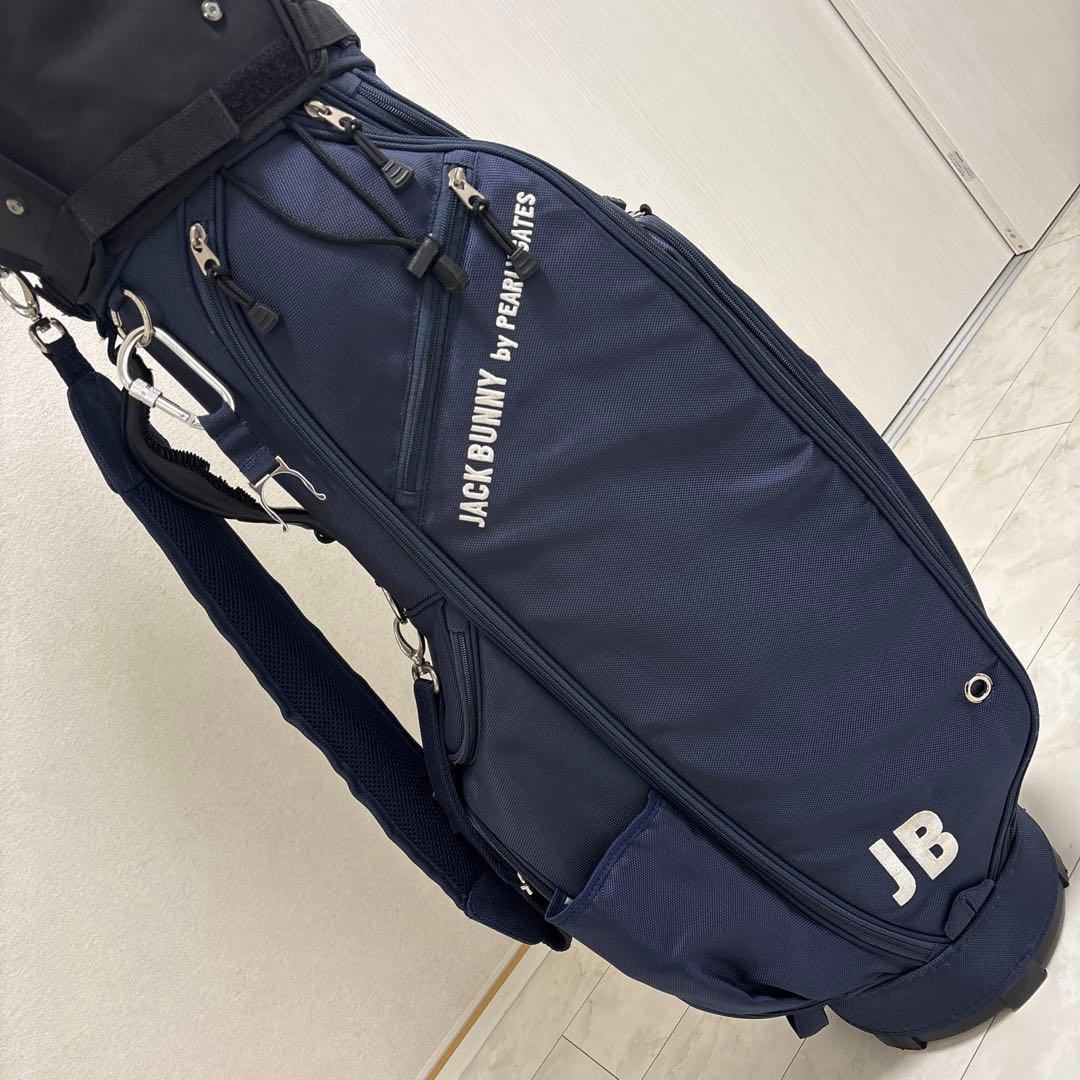 ジャックバニー JACK BUNNY キャディーバッグ ネイビー
