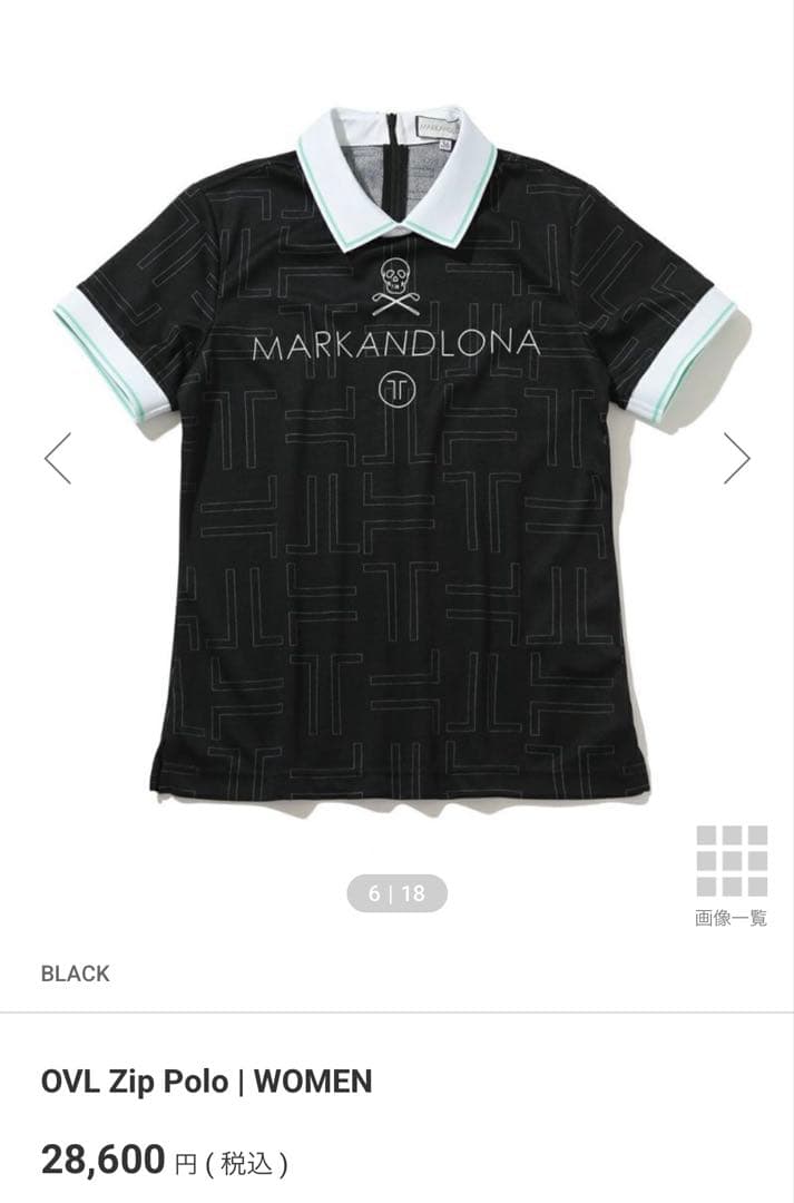 マークアンドロナ　ポロシャツ Tライン　シリーズ MARK＆LONA