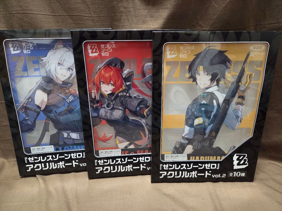 GIGO　　ゼンレスゾーンゼロ アクリルボード 　9種　イラストボード　ゼンゼロ