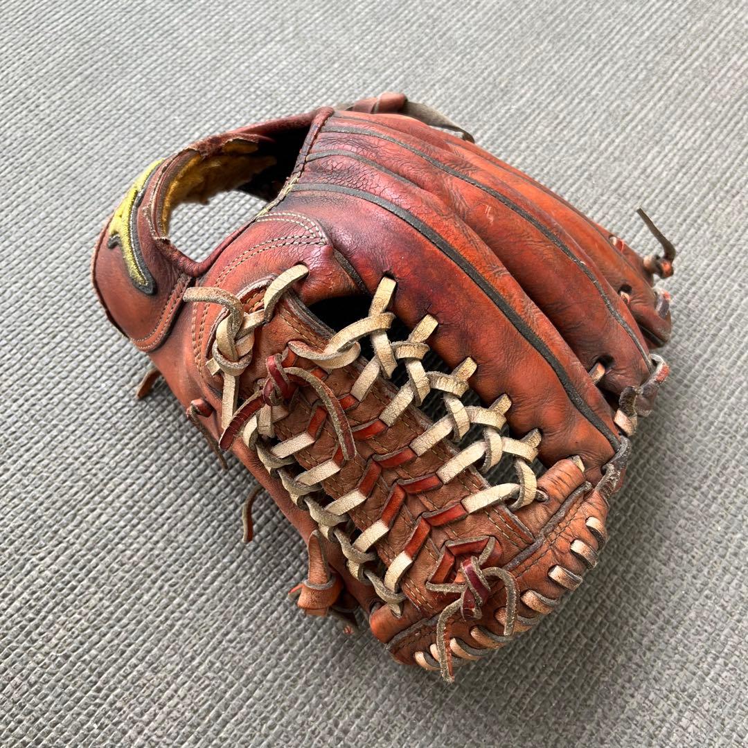 Mizuno PRO 硬式グローブ 内野手用 レッド(即戦力)