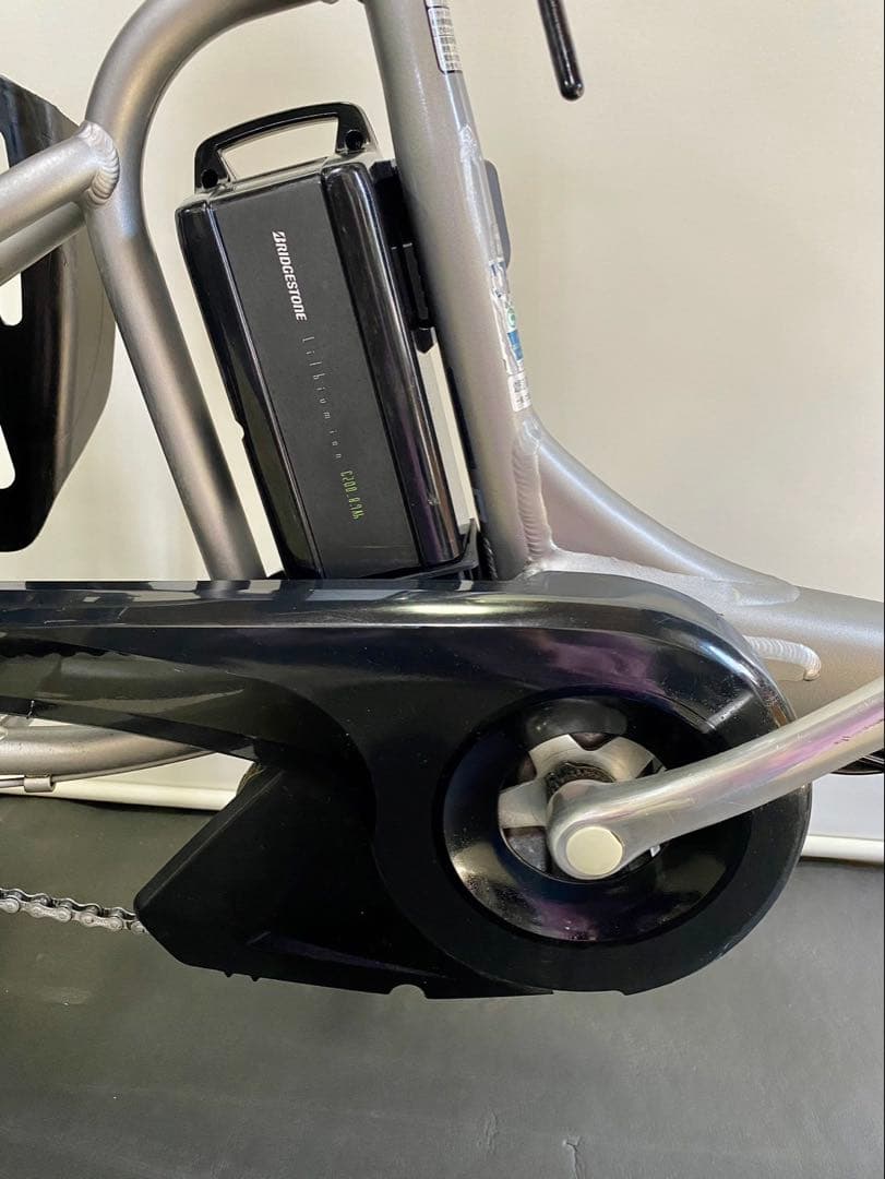 1年保証 送料無料　ブリヂストン　20インチ　子供乗せ　電動アシスト自転車