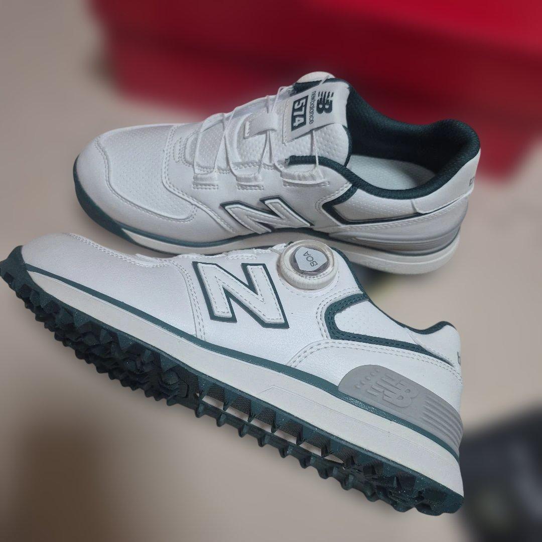 new balance 最新モデルゴルフシューズ22.5cm★新品★
