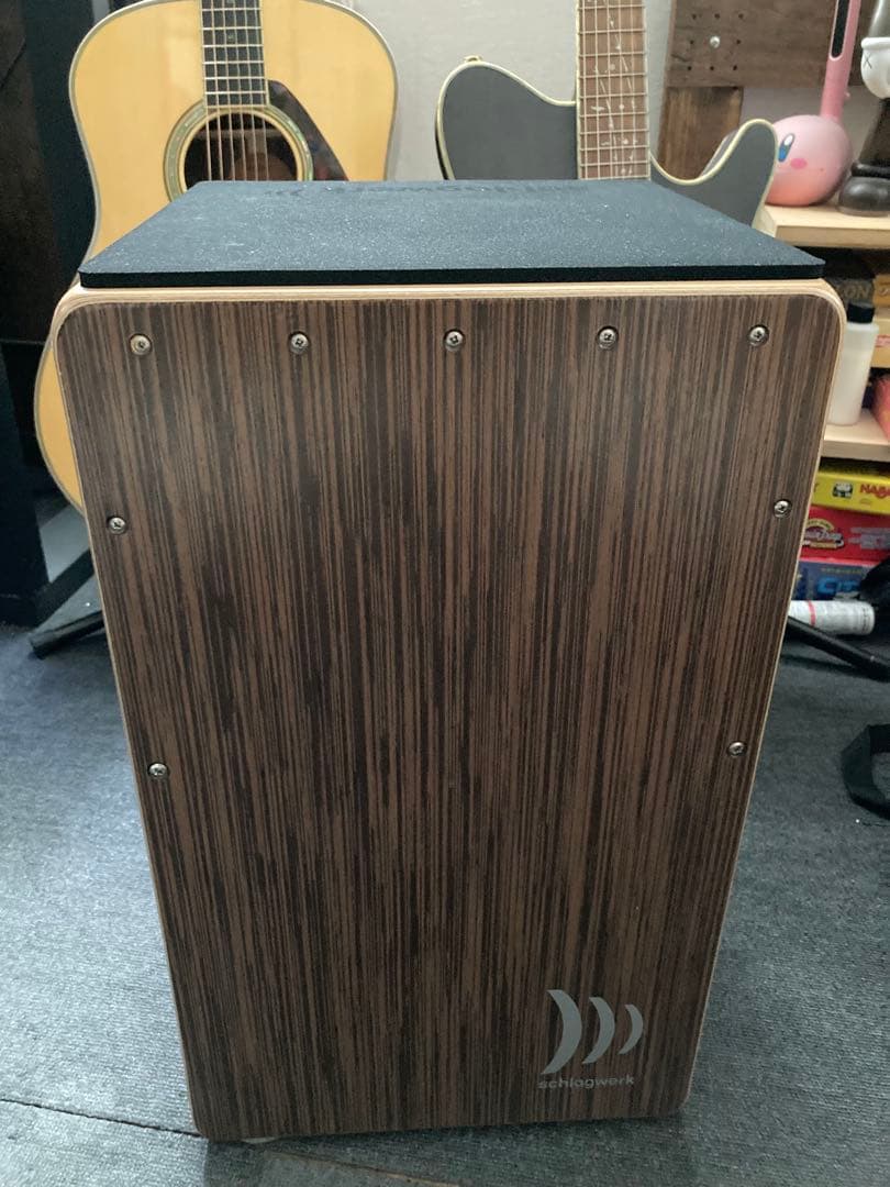 schlagwerk カホン ウッド調 専用ケース付き
