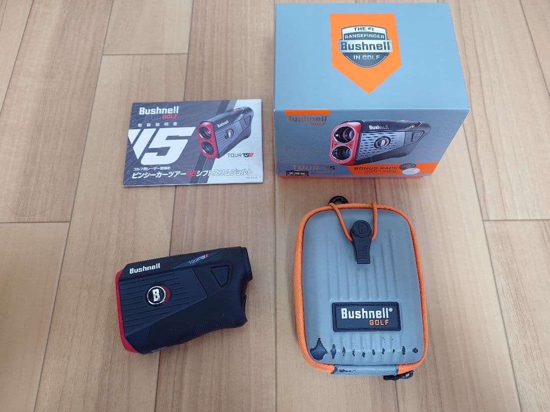 Bushnell ゴルフ用距離計　ツアーV5シフトスリムジョルト