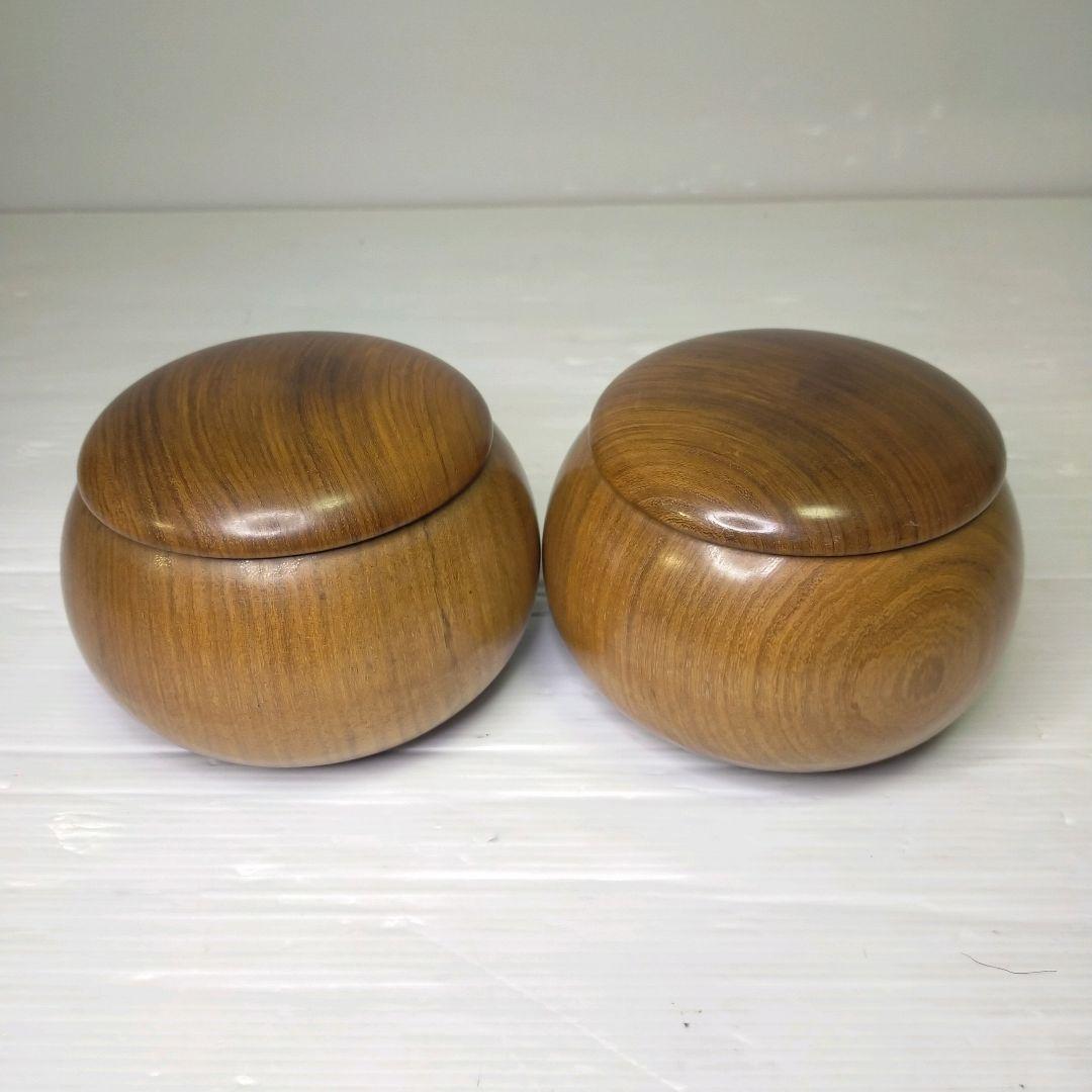 【レア】蛤碁石 那智黒石 碁笥セット 白188黒182個 直径約2cm 19路盤