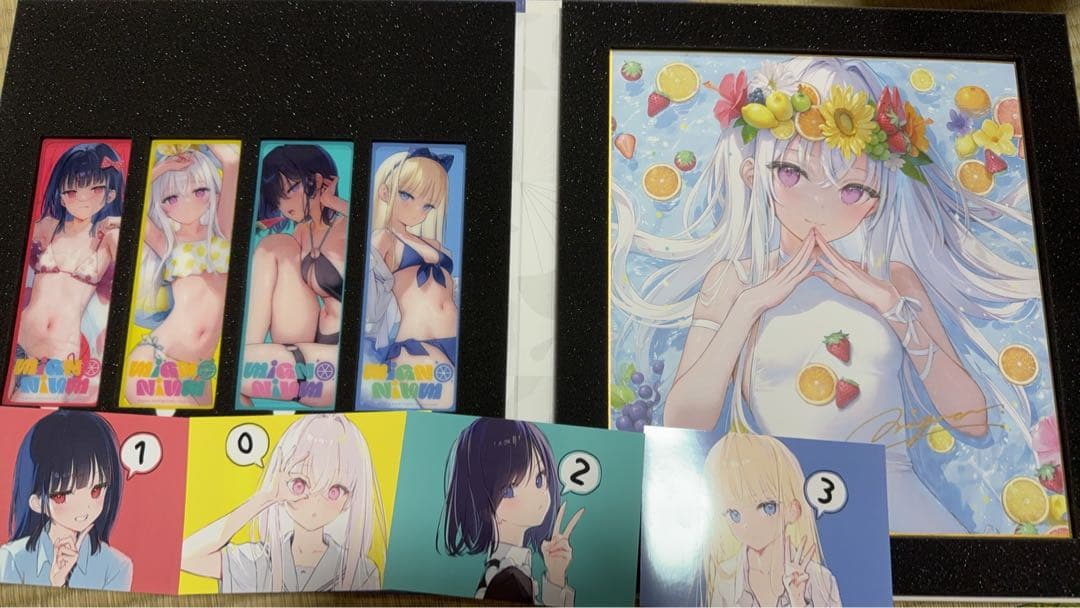 mignon 展　サイン入り色紙 特典4種付き