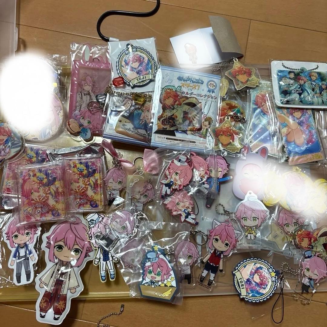 あんスタ　姫宮桃李　缶バッジ　アクスタ　おまんじゅう　あんさんぶるスターズ