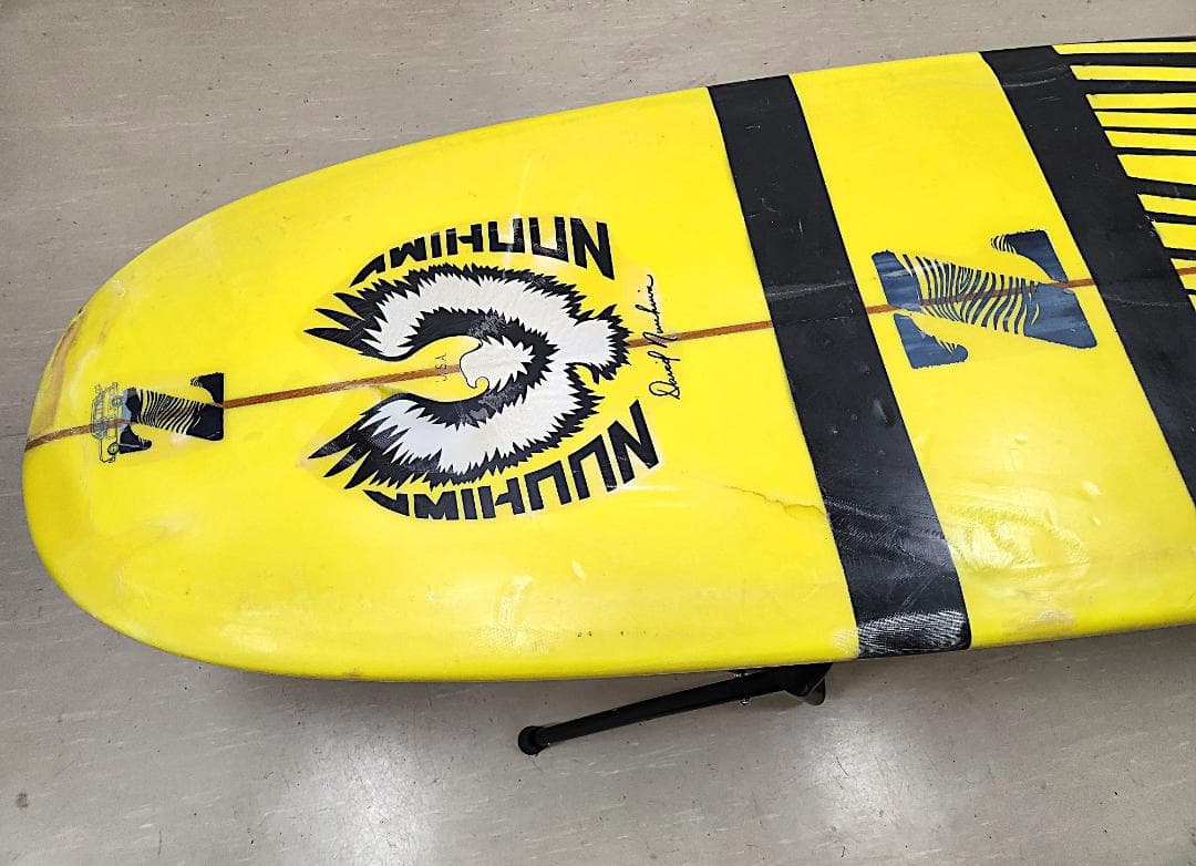 デビッド・ヌーヒワ（ヌイーバ）９.1ft　ロングボード 本人所有　超希少