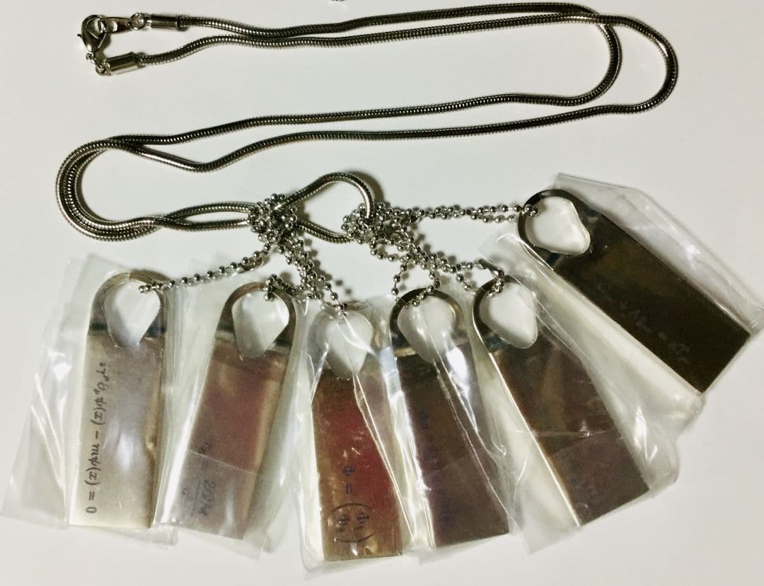 6個セット　デスストランディング QPID メタルチャーム スネークチェーンつき