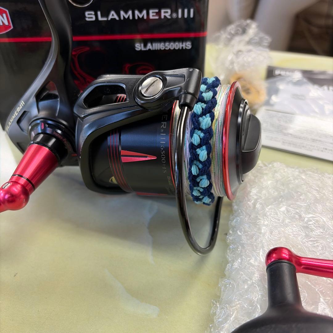 本日限定価格 PENN SLAMMER III 6500HS スピニングリール