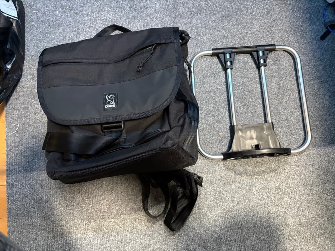 CHROME VERSATILE BACKPACK チェストバックル付き