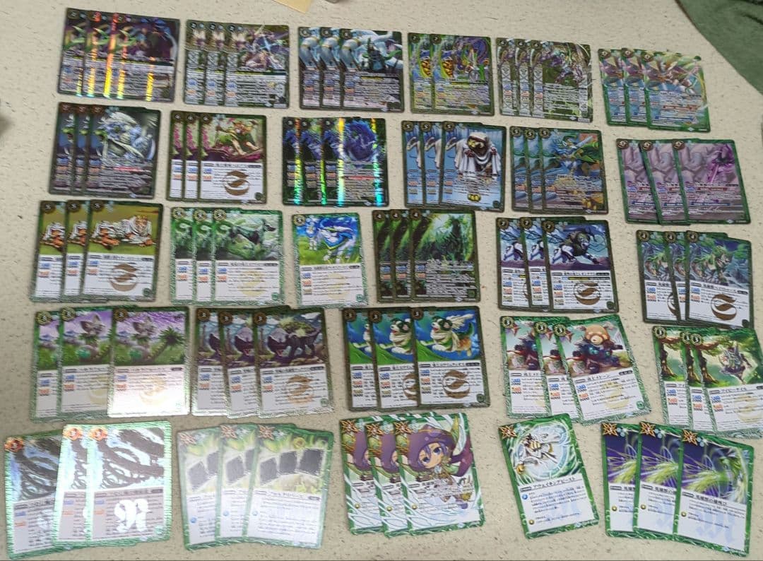 バトスピ　ヘルメス　デッキパーツ79枚