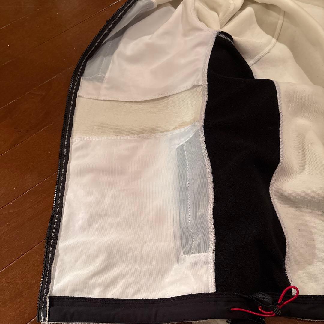 BRIEFING フリースジャケット ホワイト