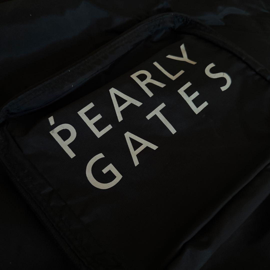 パーリーゲイツ　キャディバッグ　ケース　トラベルカバー　黒　カバー　トラベル