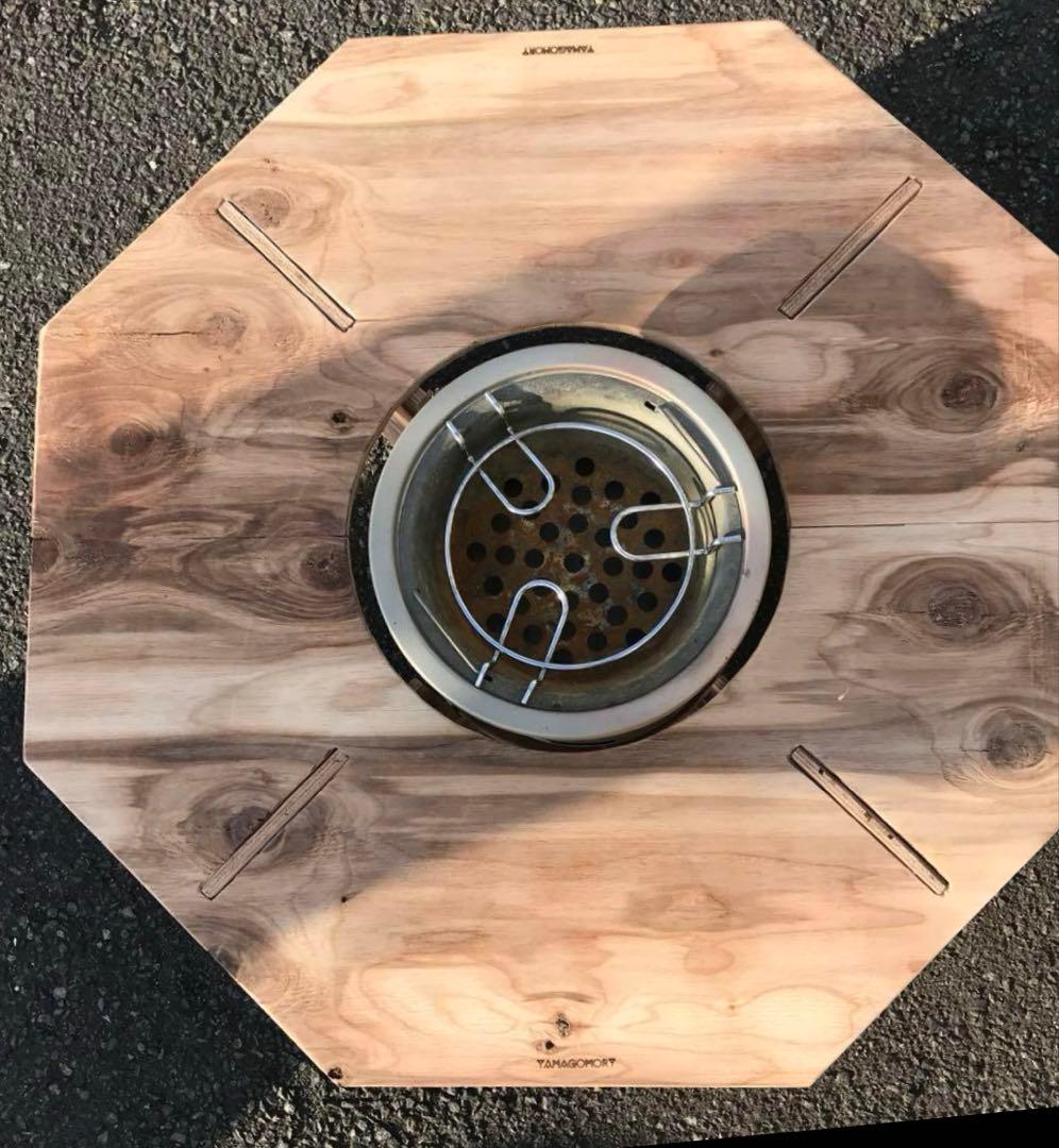 YAMAGOMORY 八角形　七輪テーブル　八卓