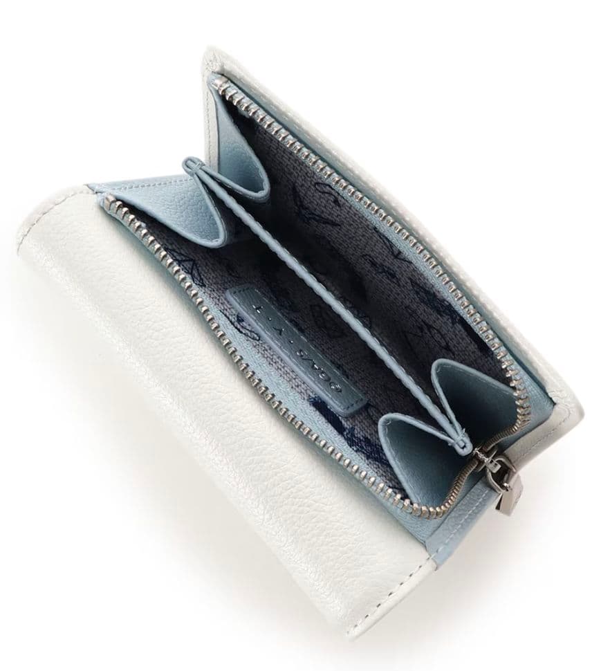 サマンサタバサ　名探偵コナンコラボ　怪盗キッド折財布　100万ドルの五稜星