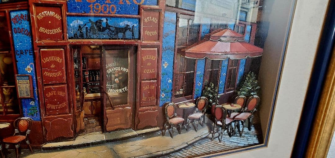 BISTRO1900シャドウボックス(立体アート)