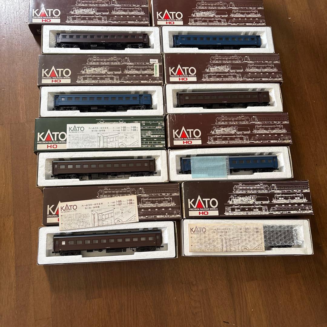 KATO HOゲージ鉄道模型 8両セット
