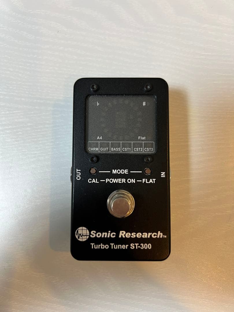 ギター Sonic Research Turbo Tuner ST-300