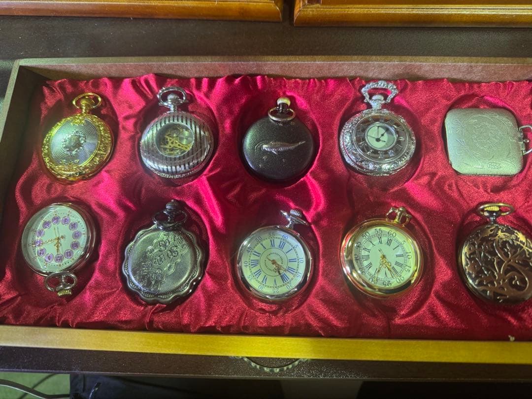 s1198 アシェット 甦る 古の時計 56点 郷愁の懐中時計コレクション