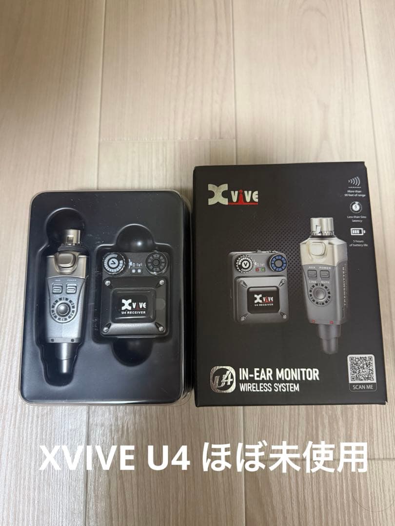 Xvive インイヤーモニター ワイヤレスシステム
