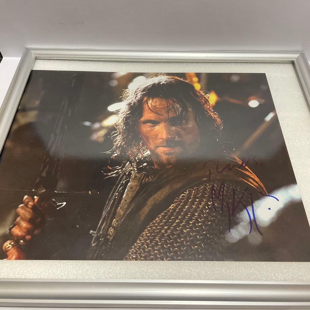 ヴィゴ・モーテンセン　直筆サイン　ロード・オブ・ザ・リング　アラゴルン