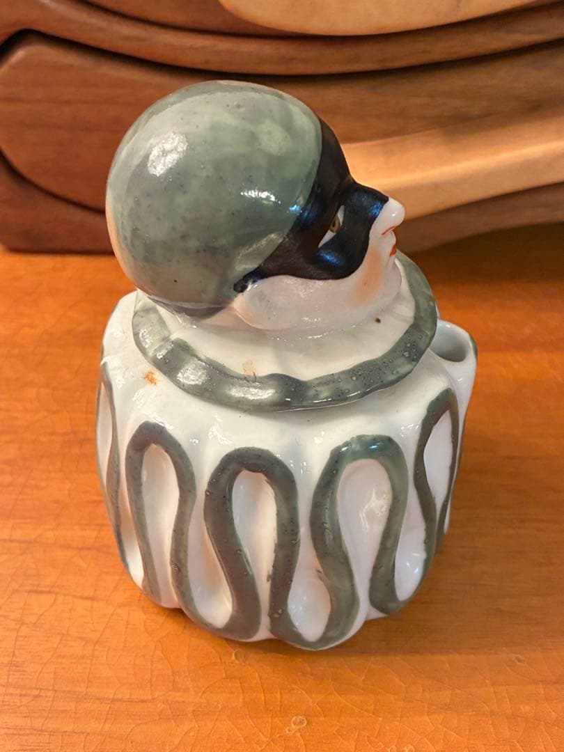 ビンテージ 30s ハーレクイン　ジェスチャー　アールデコ　アンティーク　レトロ