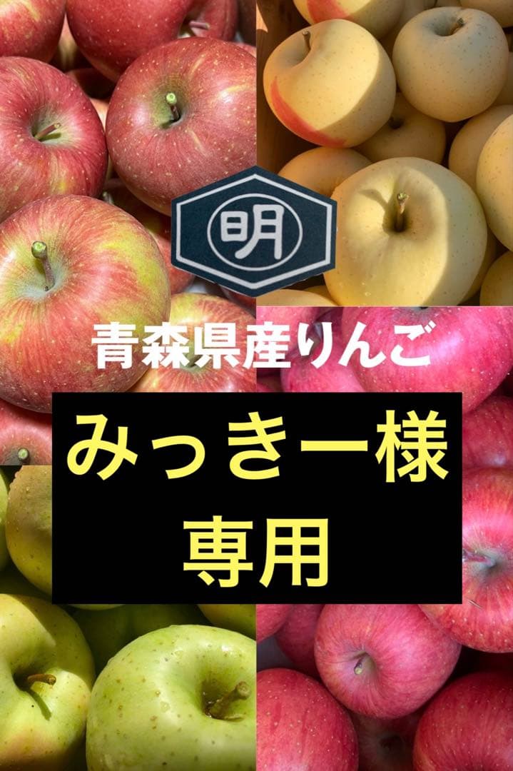 青森県産りんご【お任せミックス】526家庭用15kg みっきー