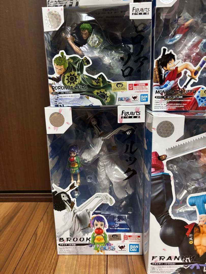 フィギュアーツZERO ワンピース ワノ国 麦わらの一味 +お玉 全9種セット