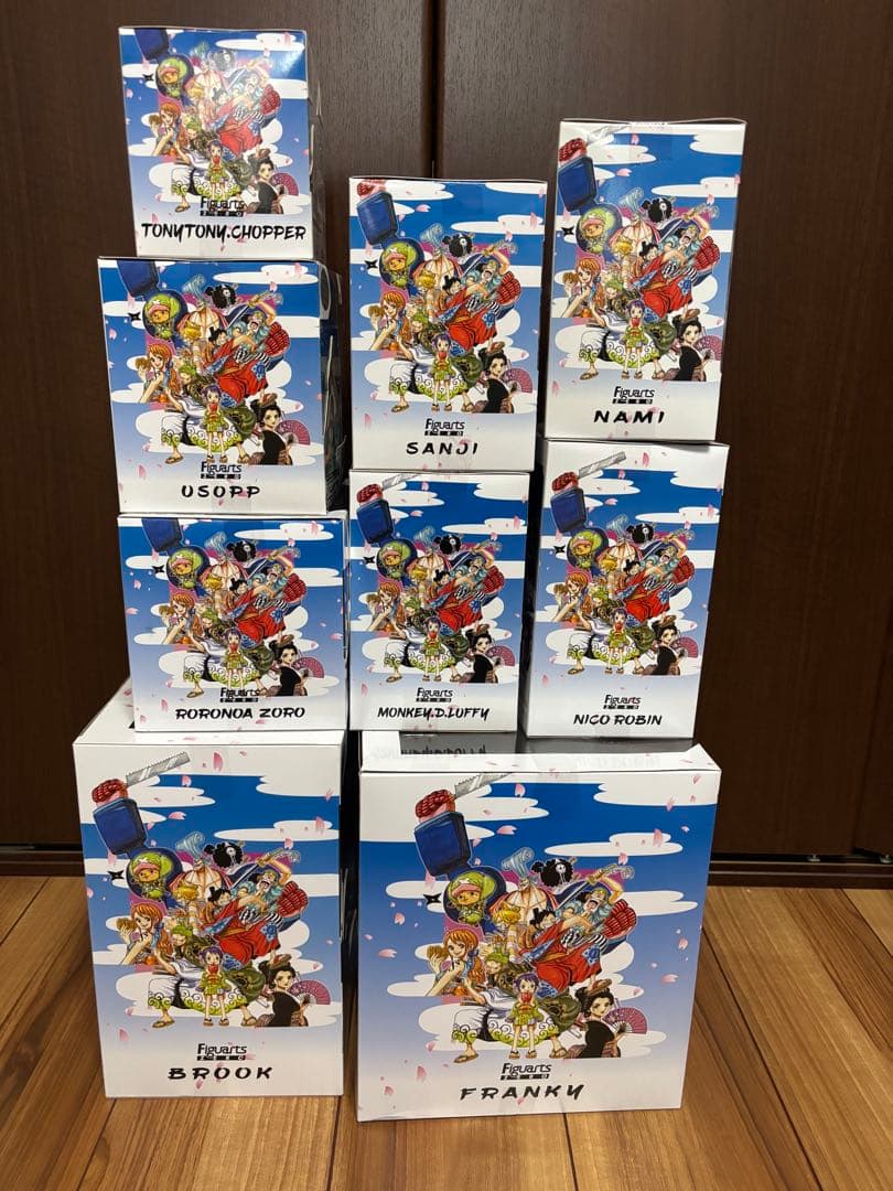 フィギュアーツZERO ワンピース ワノ国 麦わらの一味 +お玉 全9種セット