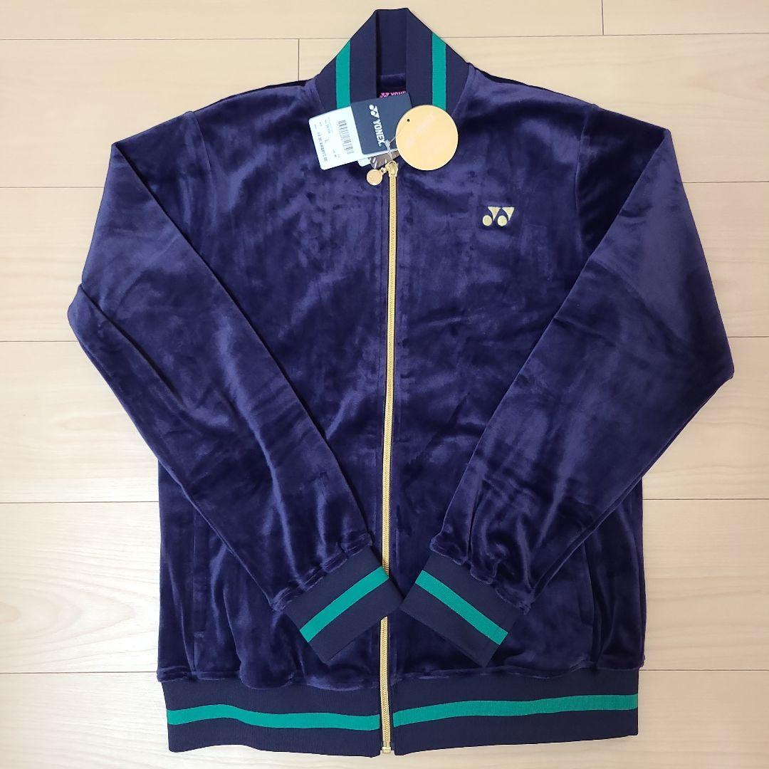 ジャケット YONEX ネイビー アウター L ベロア 新品未使用 レディース
