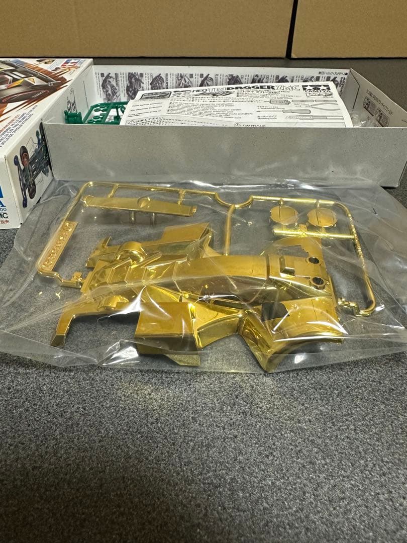 【希少新品】タミヤ ミニ四駆　ネオトライダガーZMC メッキボディ付属