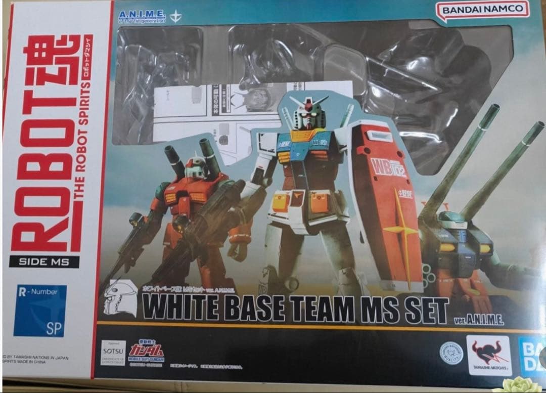 新品未開封ROBOT魂 @ホワイトベース隊MSセット ver.A.N.I.M.E
