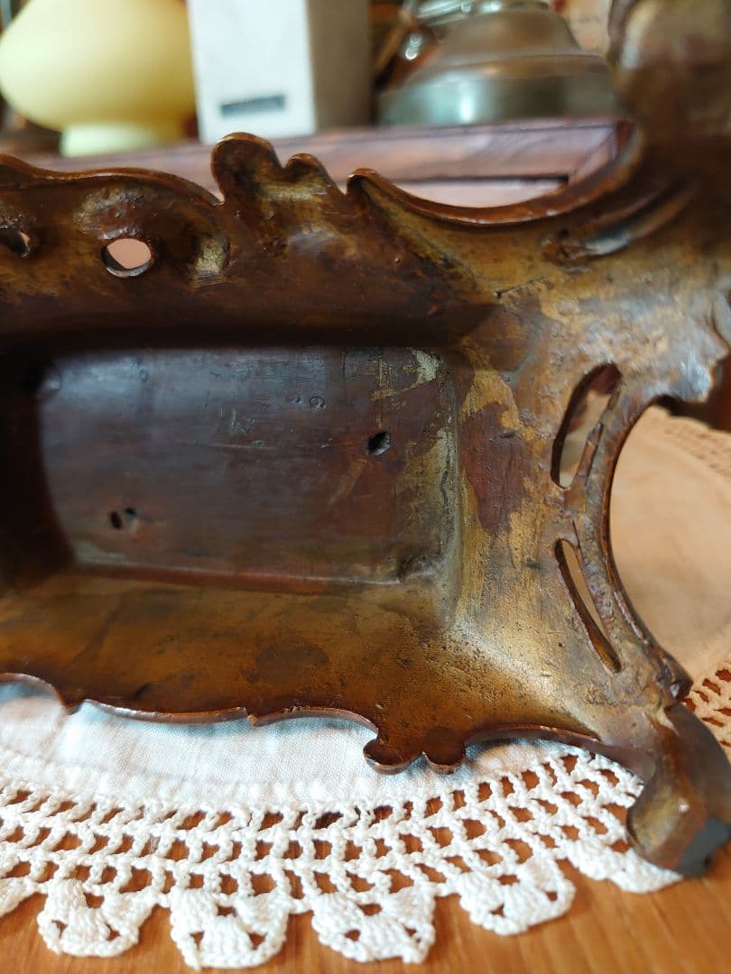 アンティーク 精工舎 天使 置き時計(稼働品)