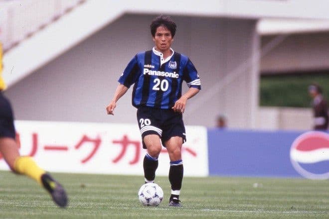 97-98 ガンバ大阪 宮本恒靖選手実使用ユニフォーム 日本代表