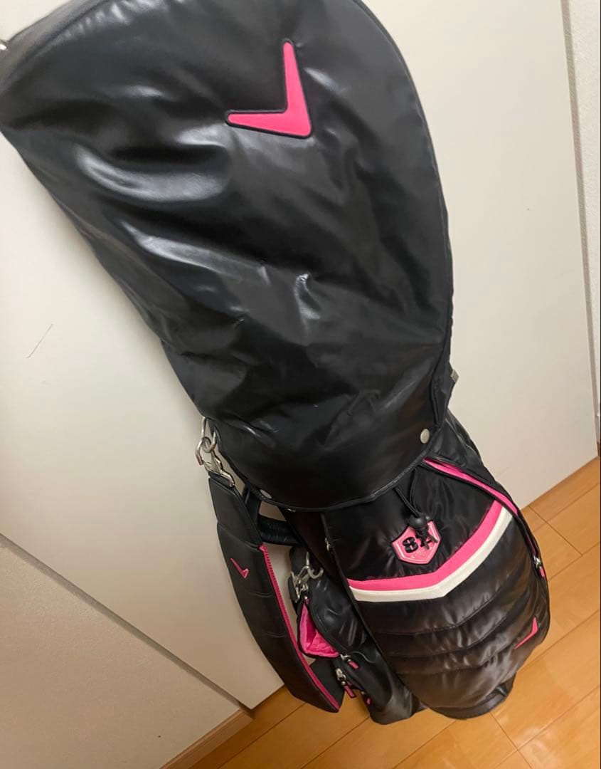 Callaway ゴルフバッグ キャディバッグ 82モデル　ブラック× ピンク