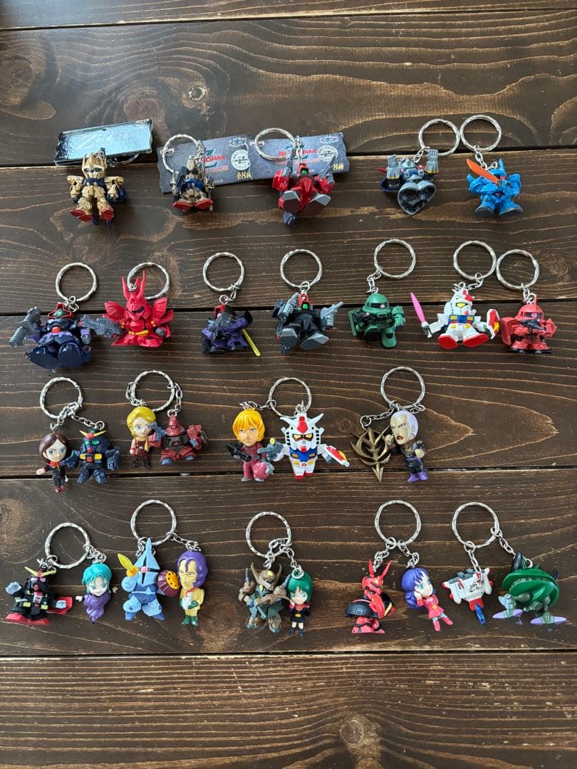 ガンダムキーホルダー非売品　21体セット