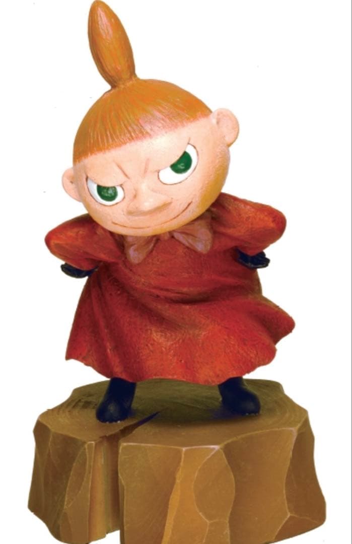 ムーミン　リトルミイ　フィギュア　いたずら考え中