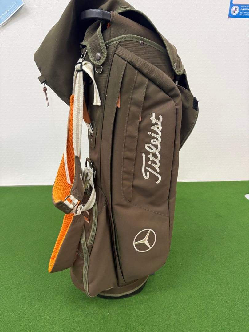 タイトリストメルセデスベンツコラボ　キャディバッグ中古