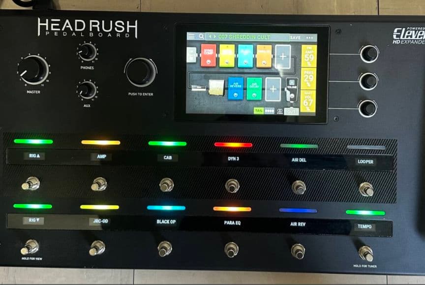 HEADRUSH PEDALBOARD マルチエフェクター 動作確認済み