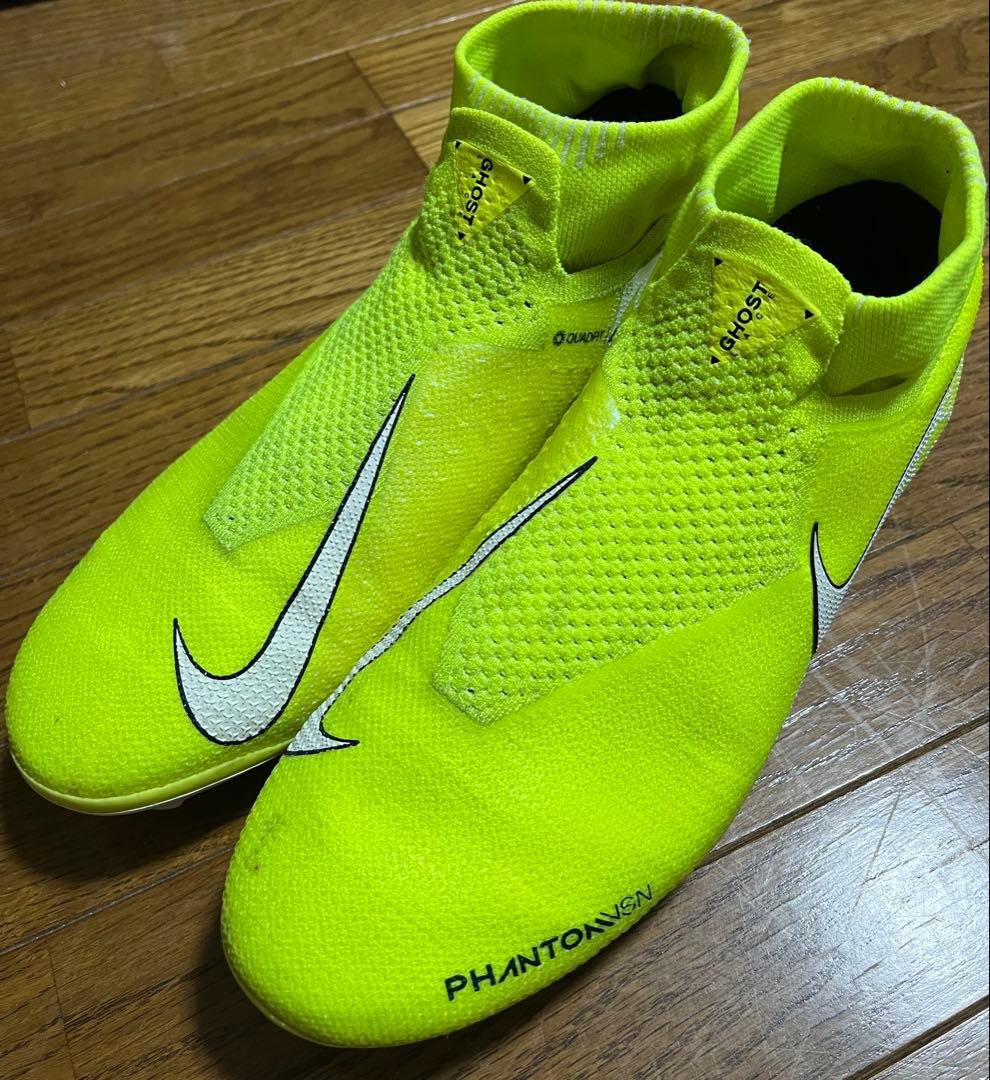 Nike Phantom Vision ネオンイエロー スパイク acc