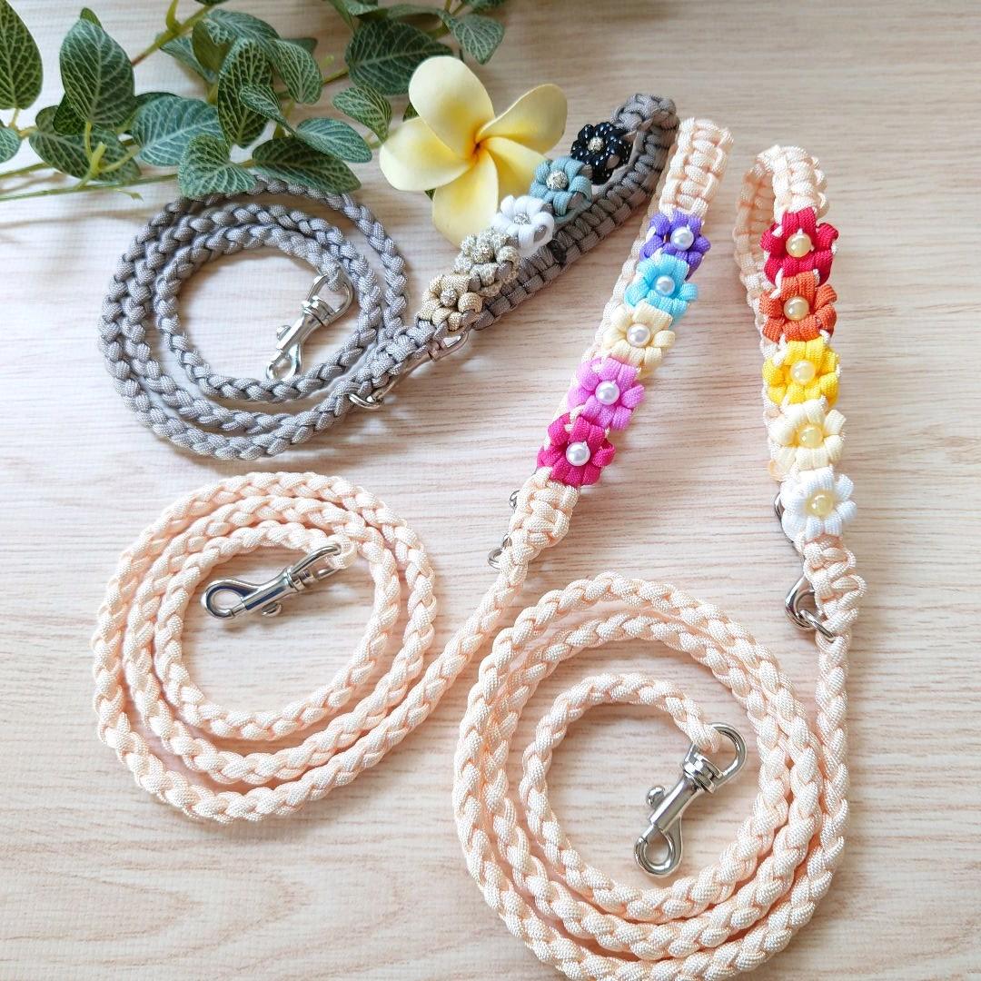 パラコードリード　カフェリード　パステルレインボーカラー　№064