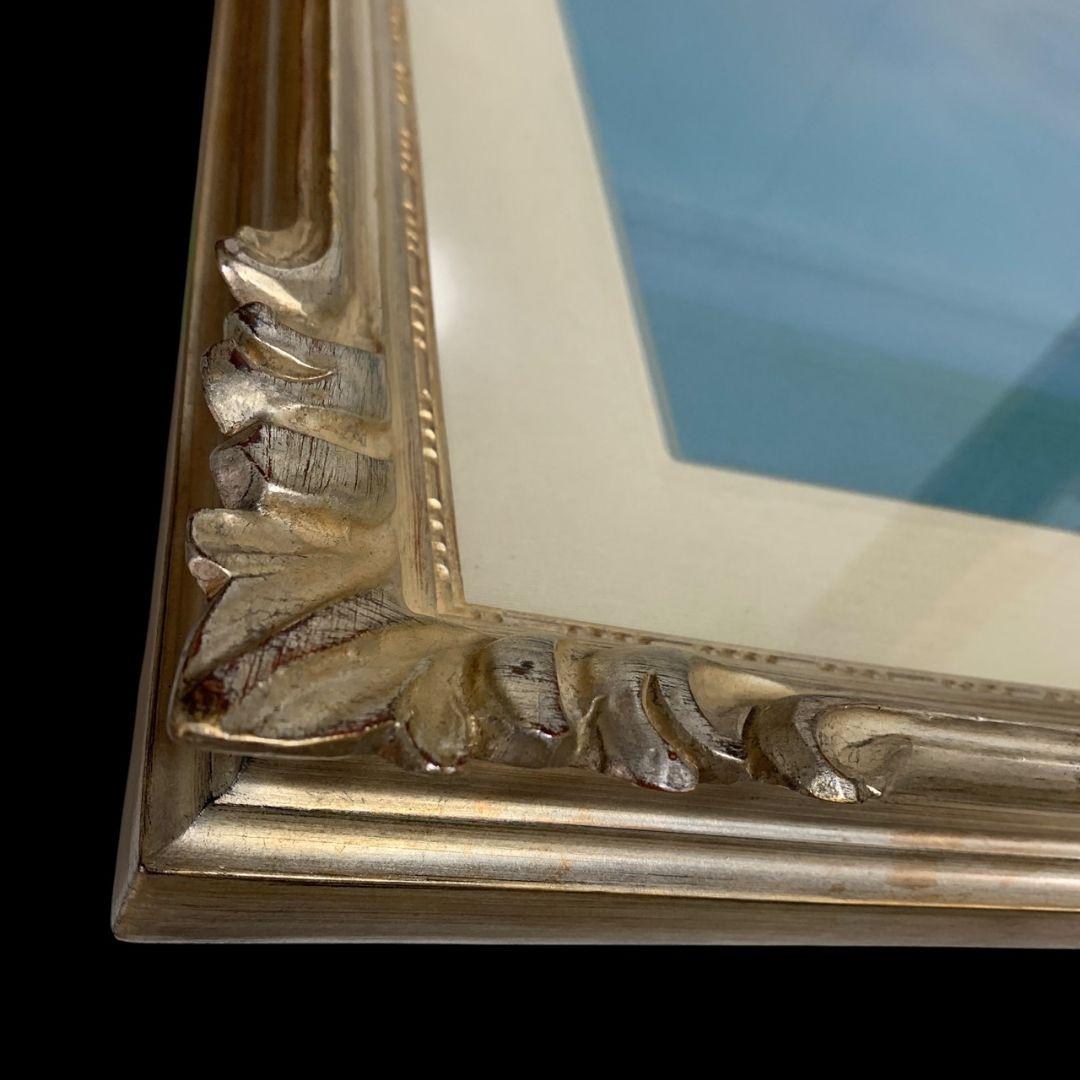 絵画 松浦敬文 水辺の城 （希望）10号 油彩画 油絵 風景画 開運 風水画