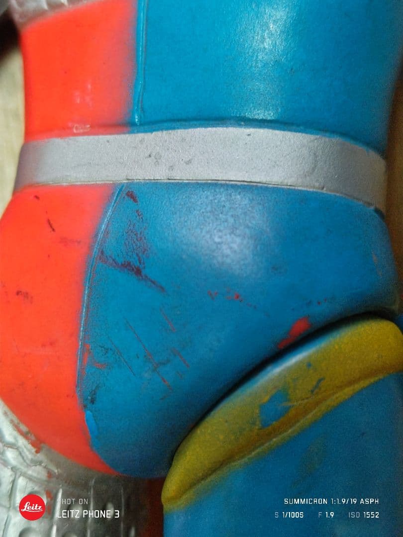 昭和当時物レトロ　ソフビ　人造人間キカイダー