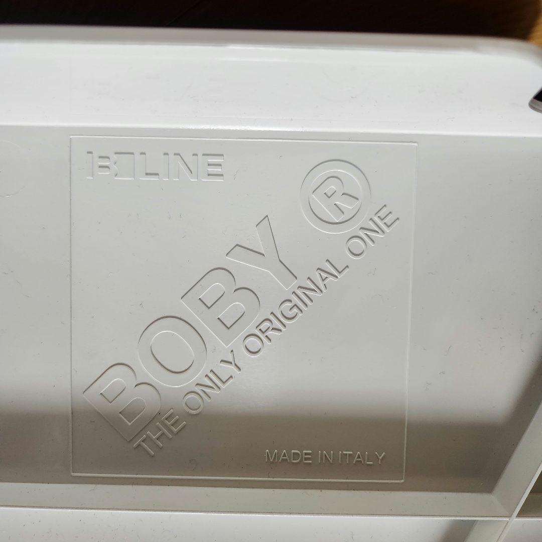 ボビーワゴン B-LINE 3段5トレイ　白　インナートレー２点　天板3ピース