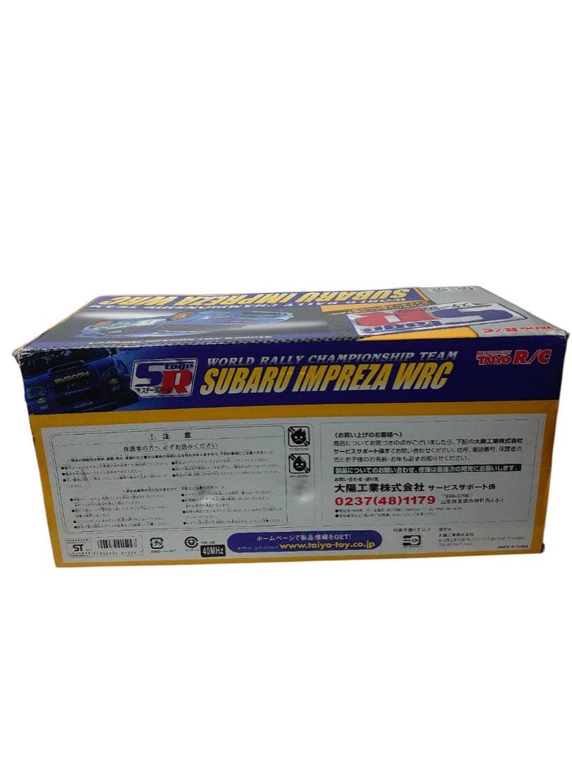 未使用　SUBARU IMPREZA WRC ラジコンカー　TAIYO R/C