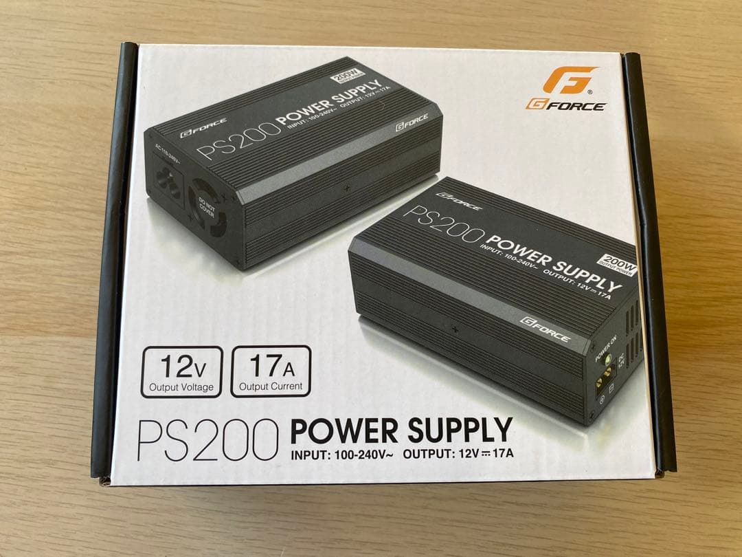 ジーフォース　PS200 POWER SUPPLY 安定化電源